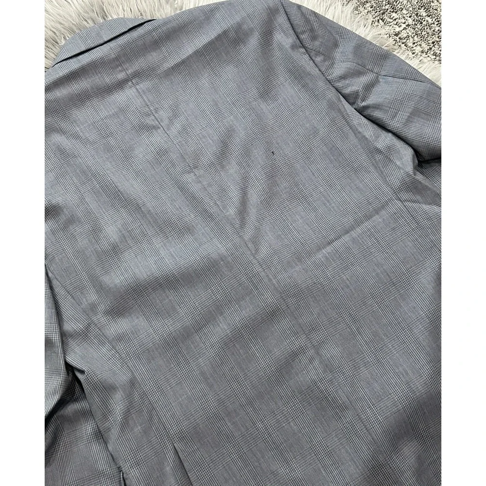 Jos. A Bank 2 Piece Suit Executive Collection Tailored Fit 100% Wool Grey $475 *